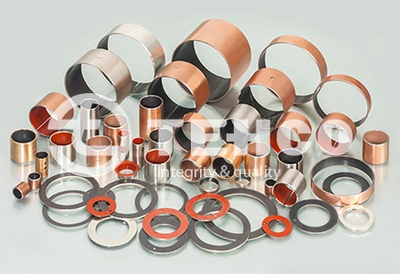 Metal Plain Sliding Bearing, PAP P10 DU Bushing Sleeve Bearing Supplier, SF-1 Oilless Self Lubricating Bearing