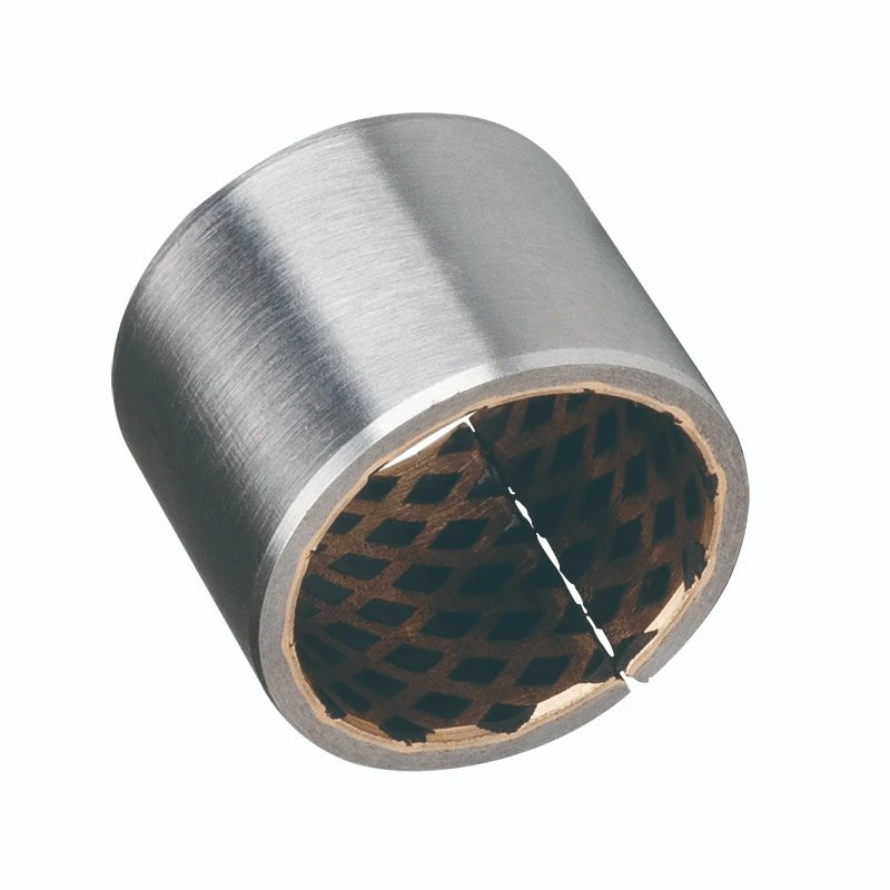 Grapite Starting Motor Bimetal Bearing Made of Steel Base Copper Alloy With Different Oil Sockets Styles to Choose Split Bushing